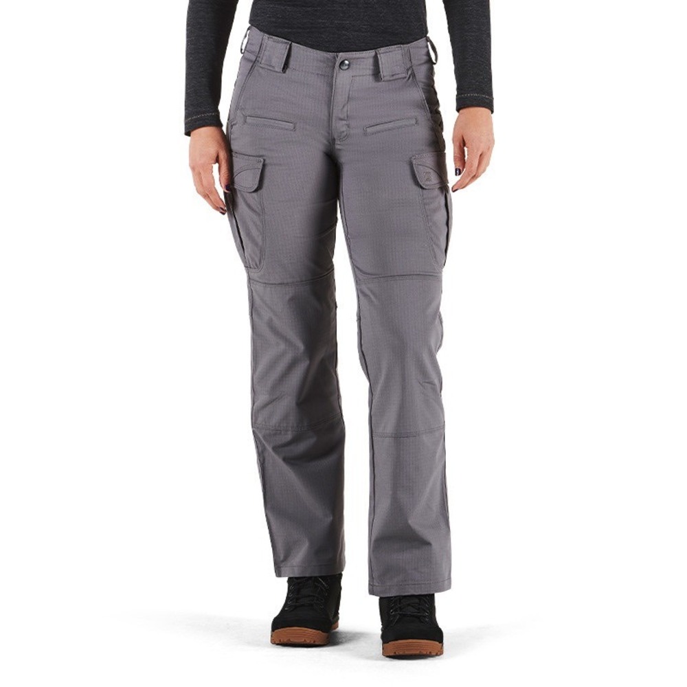 5.11 Tactical Women's Stryke Uniform Pants 12 Pockets Performance Gray Size 4